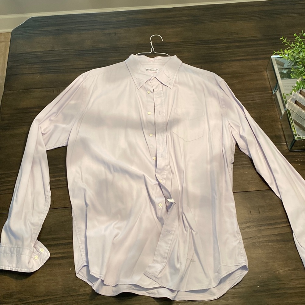 Men button down dress shirt